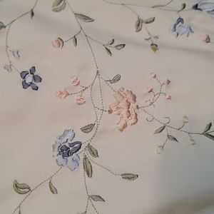 Ann Taylor embroidered silk dress